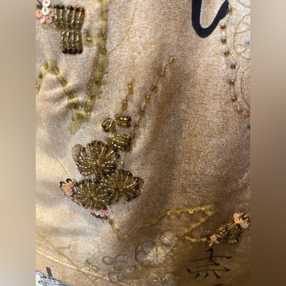 NWT-Custo Barcelona Beaded Top - Picture 6 of 9